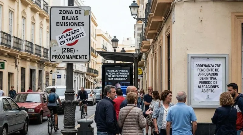 El control de tráfico en el casco antiguo entrará en vigor hasta el 31 de diciembre